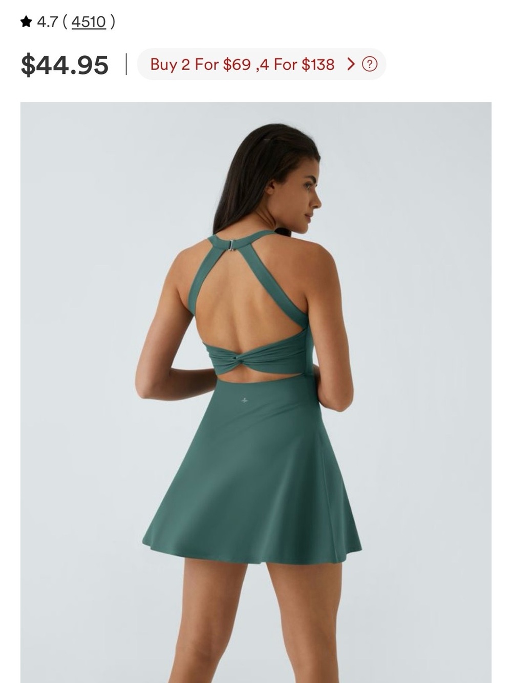 Halara Softlyzero Airy Easy Peezy Dress - Picture 2 of 8